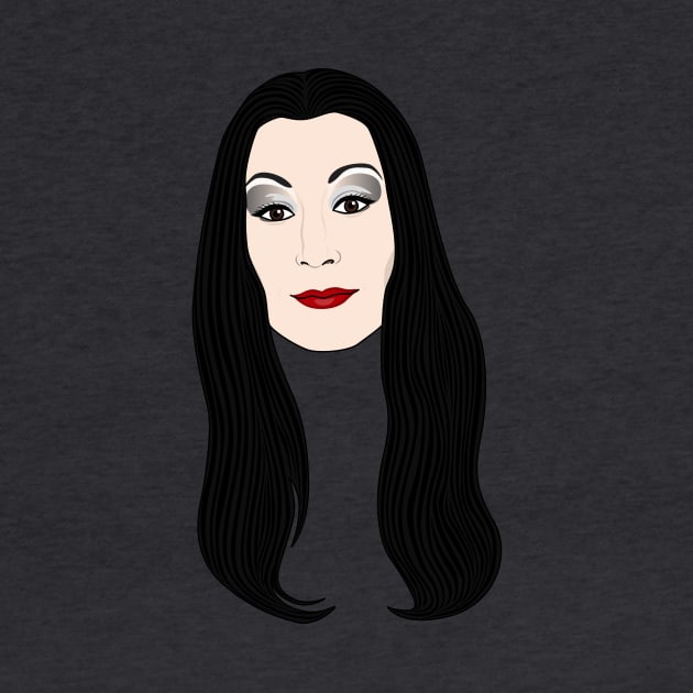 Morticia Addams by Jakmalone